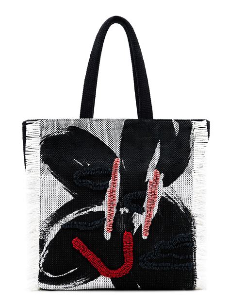 desigual black shopper